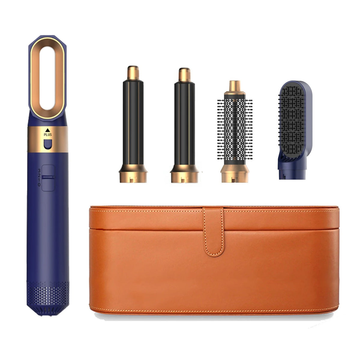 New Hair Dryer 5 in 1 Multifunctional Professional Hairdresser Straightener with Hair Brush Blow Dryer for Hair Multi Styler