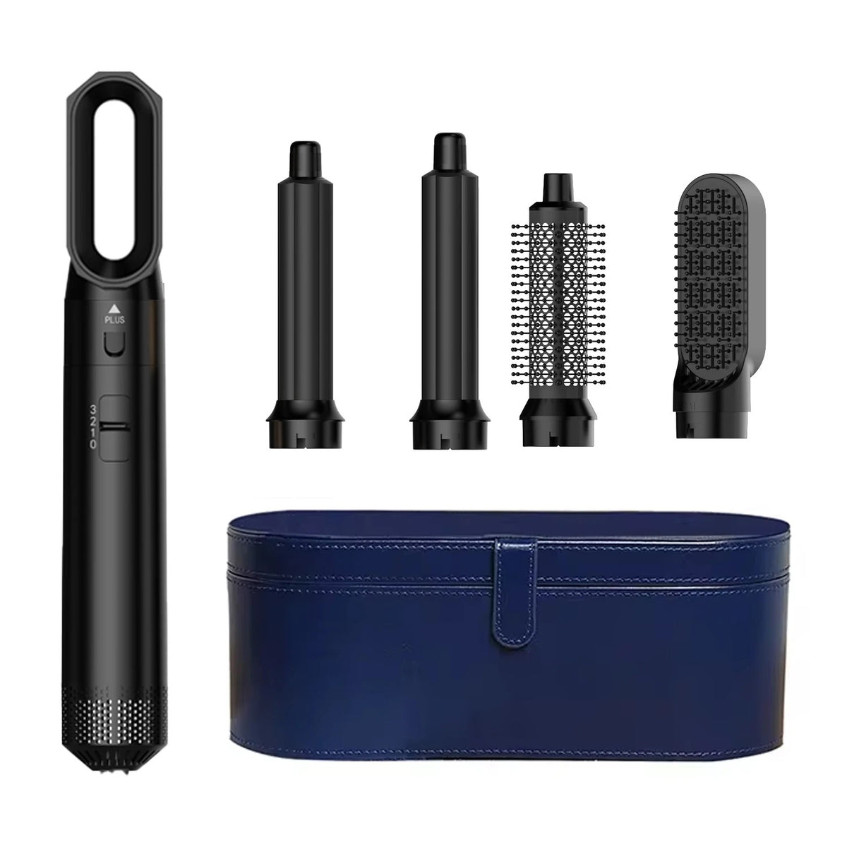 New Hair Dryer 5 in 1 Multifunctional Professional Hairdresser Straightener with Hair Brush Blow Dryer for Hair Multi Styler