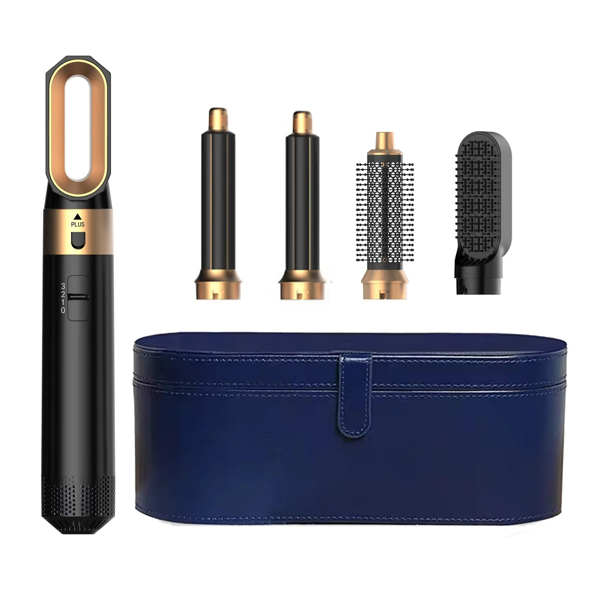 New Hair Dryer 5 in 1 Multifunctional Professional Hairdresser Straightener with Hair Brush Blow Dryer for Hair Multi Styler