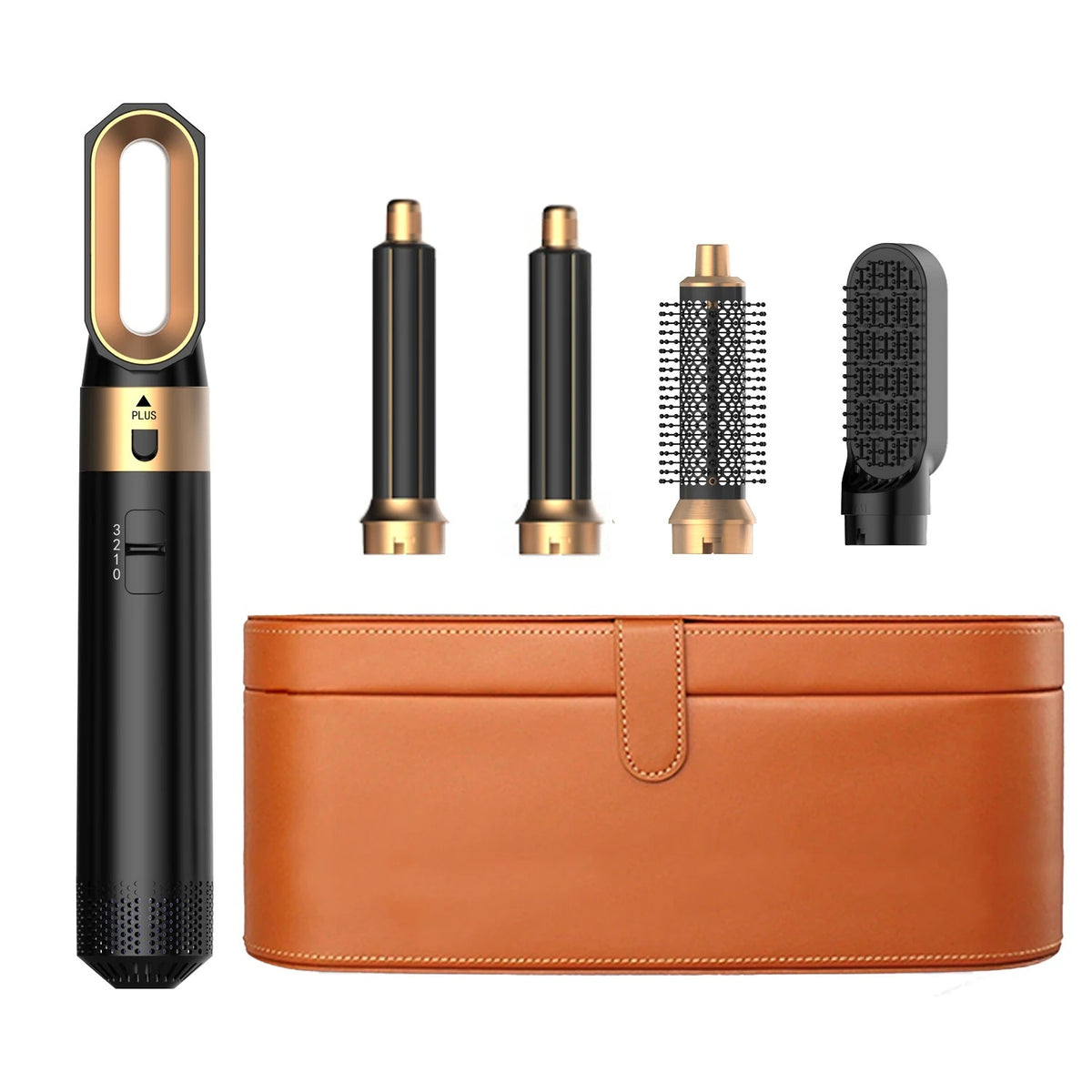New Hair Dryer 5 in 1 Multifunctional Professional Hairdresser Straightener with Hair Brush Blow Dryer for Hair Multi Styler