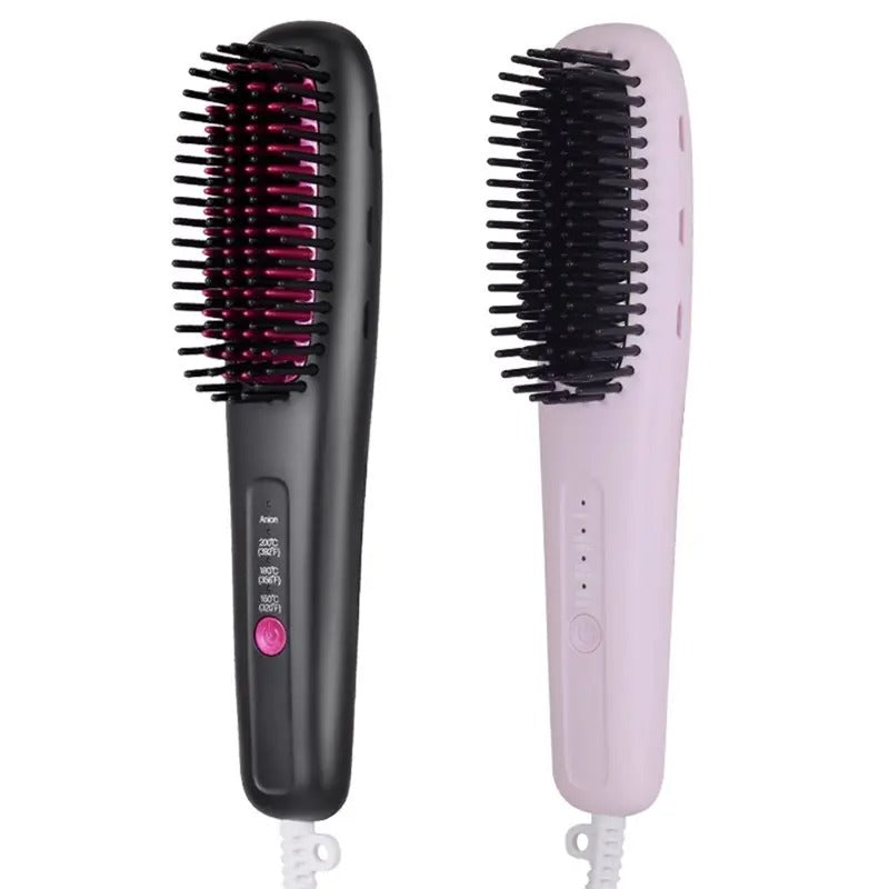 N98R Portable Hair Straightener Home Use Hair Tool Adjustable Temperature Styler