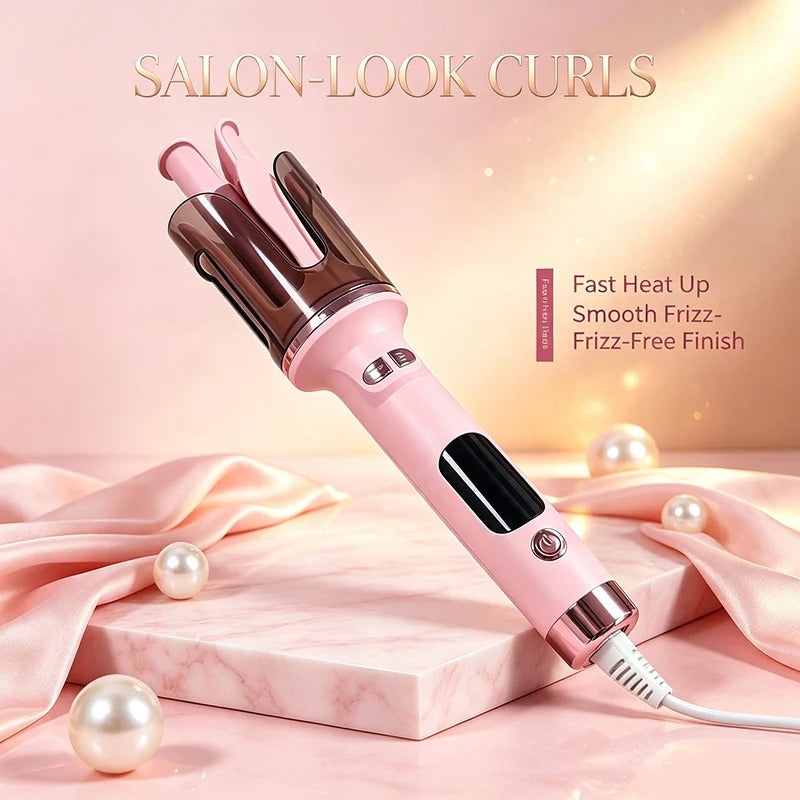 Automatic Easy-to-Use Hair Curler, High-Quality Professional Iron, Salon Hair Care Styling Tools, Korean Wave Curling Hairer