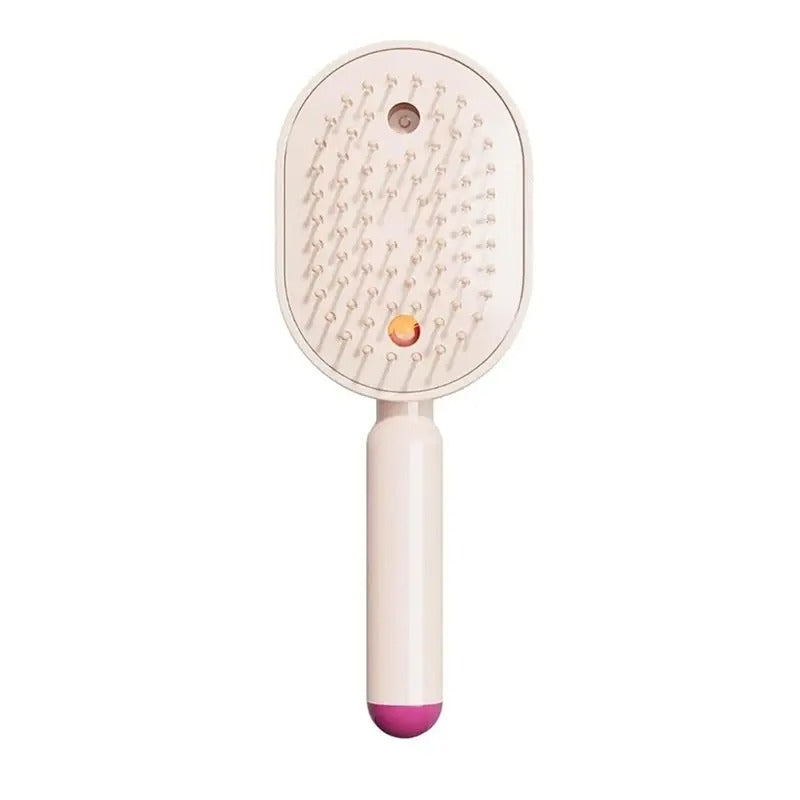 B13C Electric Sprays Air Cushion Massage Comb Electric Steam Brush For Hair Rechargeable Steam Hair Straightener