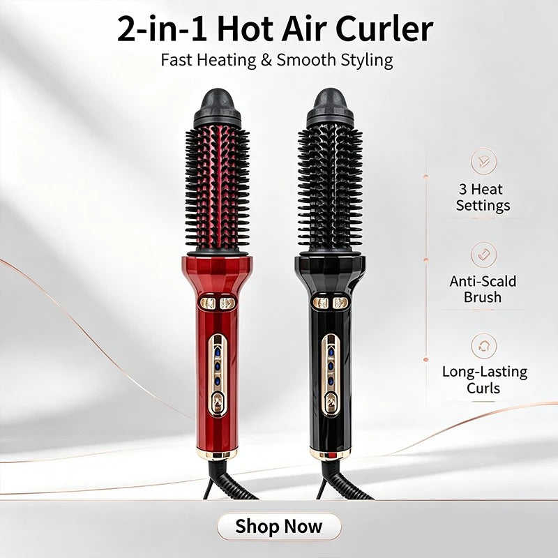 Professional hair curling iron, portable automatic rotating hair curling iron, multi-functional fashionable hair curler