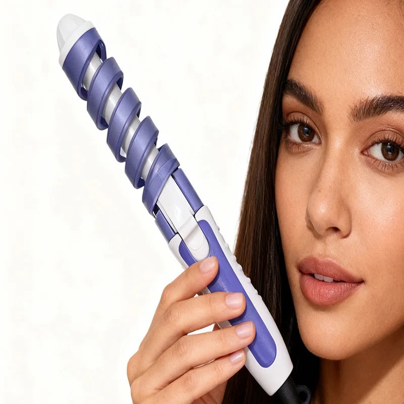 Curly hair straightener, large wave curling iron, long-lasting styling, egg roll curls, suitable for lazy people to use