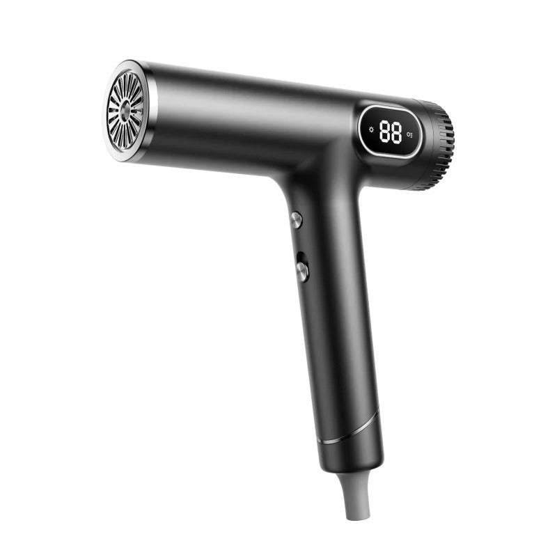 110000 Rpm High-Speed Hair Dryer, High Wind Speed Drying, Lcd Digital Display, Negative Ion Hair Dryer, 220V