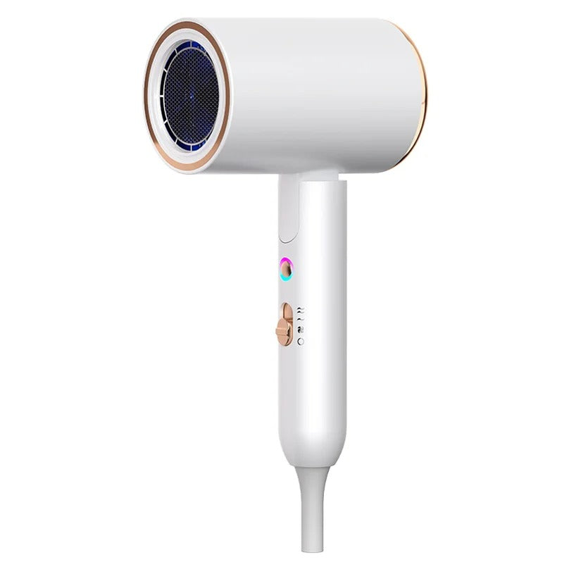 High-speed hair dryer for home use, strong airflow, negative ion, portable, foldable, salon-grade, constant temperature