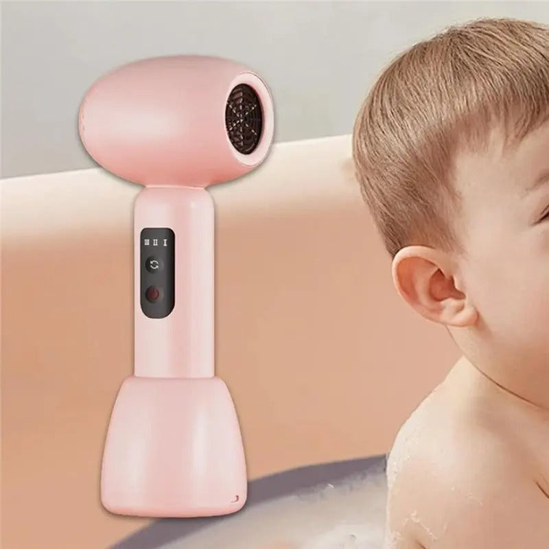 Heavy Duty Cordless Mini dryer Blow Dryer Portable Quiet Two Speed Suitable For Infant Daily Use