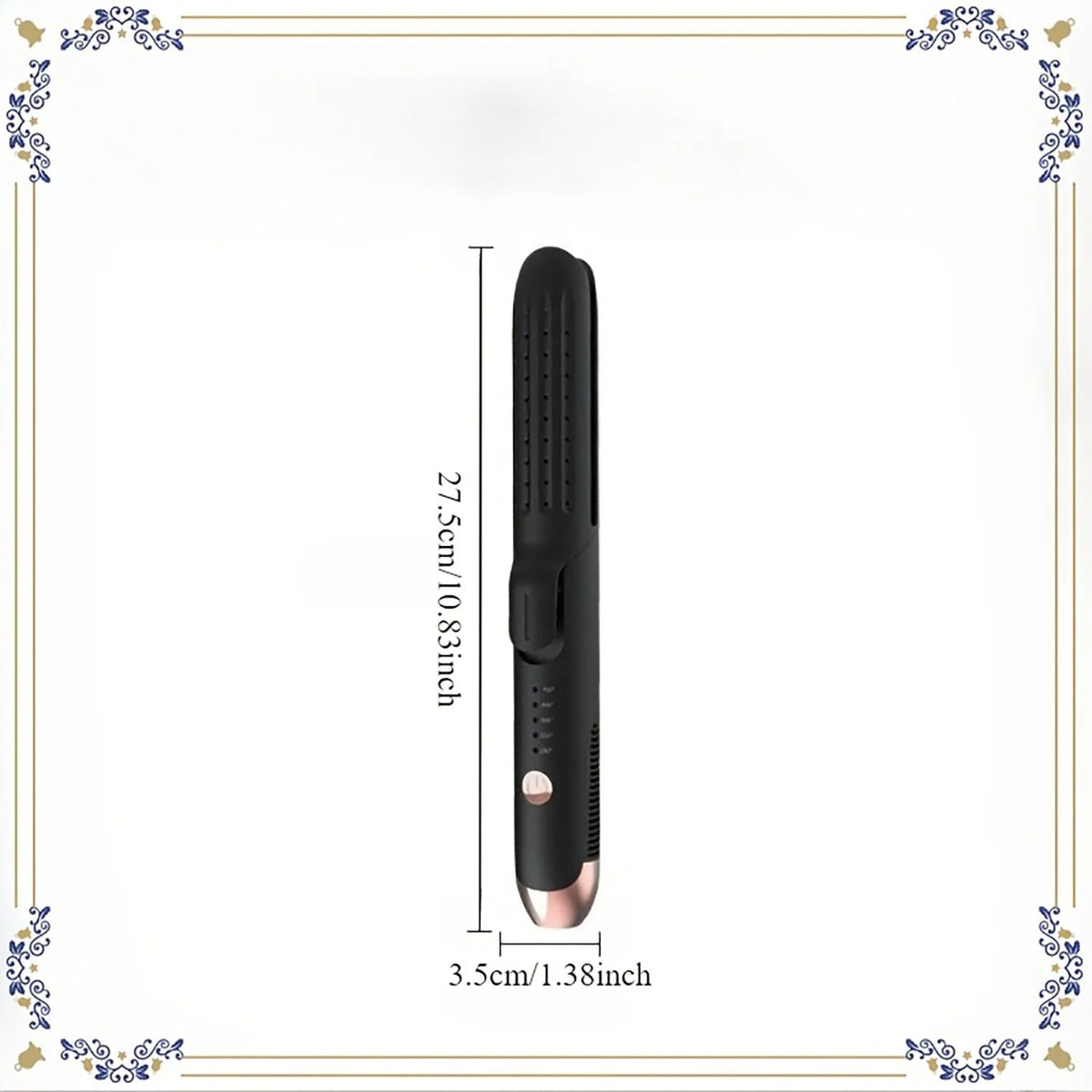 Professional Hair Straightener 2-In-1 Curling Wand Ceramic Ionic Fast Heat-Up Hair Flat Iron Negative Ion Iron Hair Straightener