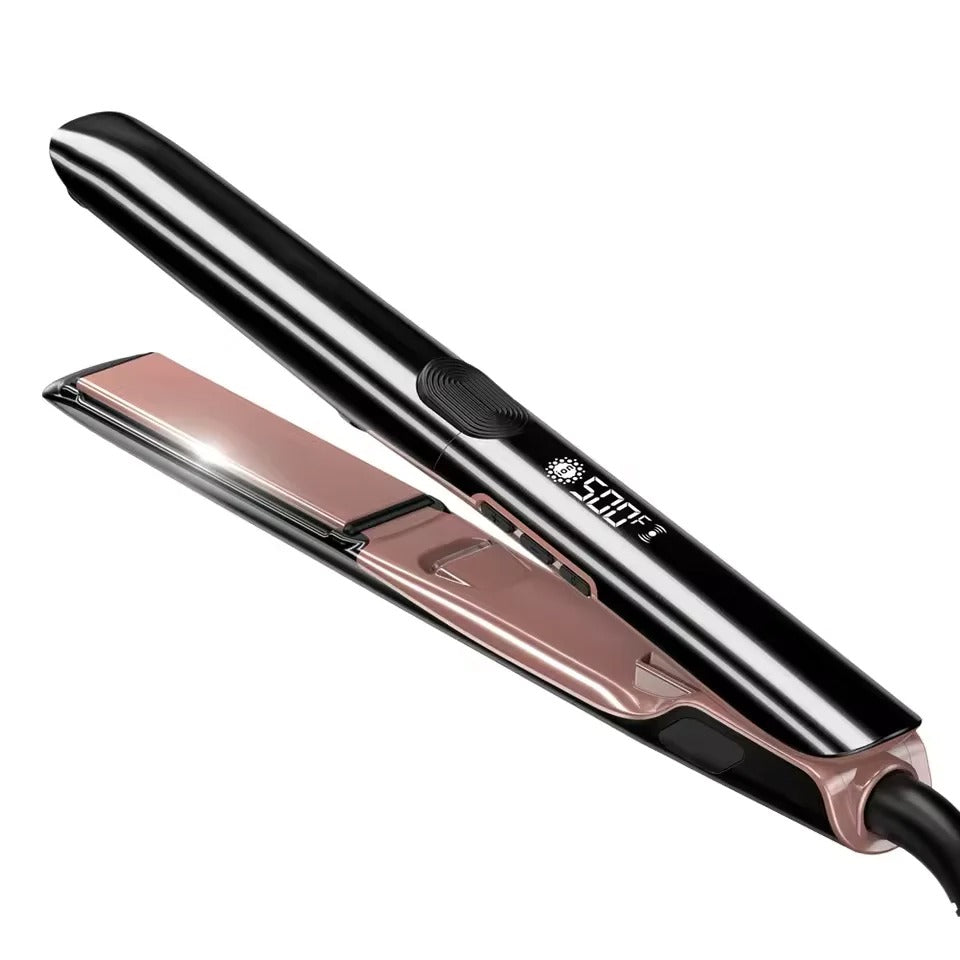 Professional Hair Straightener Keratin Treatment Wide Plate 500°F Hair Flat Irons For Frizzy Hair Recovers Damage 110-240V