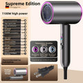 High-speed hair dryer for home use, strong airflow, negative ion, portable, foldable, salon-grade, constant temperature