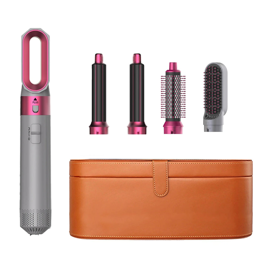 New Hair Dryer 5 in 1 Multifunctional Professional Hairdresser Straightener with Hair Brush Blow Dryer for Hair Multi Styler