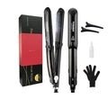 Tourmaline hair straightener, steam, steam LED display, titanium plate flat iron, household, hotel and outdoor products