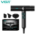 VGR Hair Dryer Professional Hair Dryer Machine Negative Ion Blow Dryer BLDC Motor 110000 RPM Hair Salon for Household Use V-469
