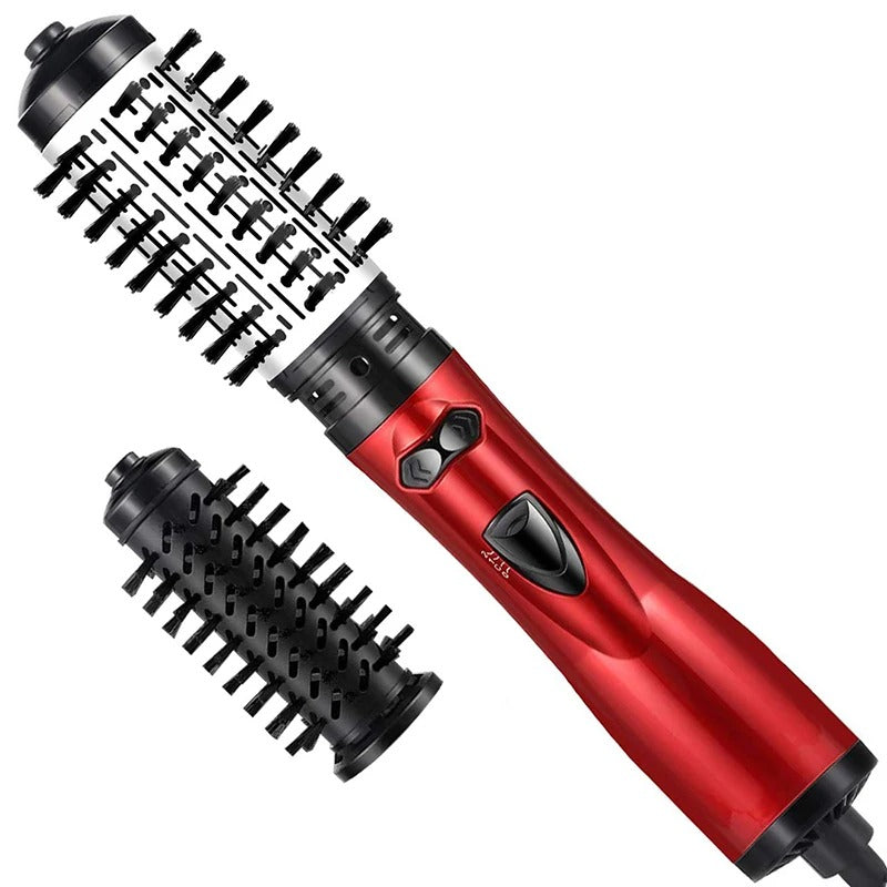 Multi-Functional 2 In 1 Hot Air Brush Automatic Hair Curler Straightener Rotating Volumizer Curling Iron Ceramic Hot Air Comb