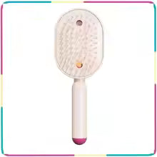 B13C Electric Sprays Air Cushion Massage Comb Electric Steam Brush For Hair Rechargeable Steam Hair Straightener