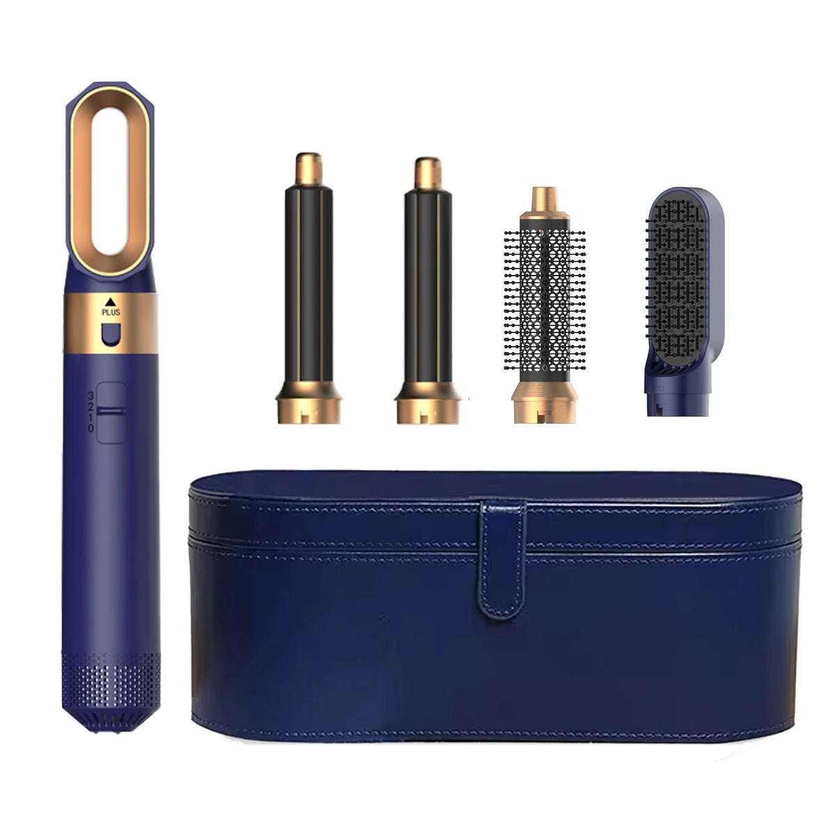 New Hair Dryer 5 in 1 Multifunctional Professional Hairdresser Straightener with Hair Brush Blow Dryer for Hair Multi Styler